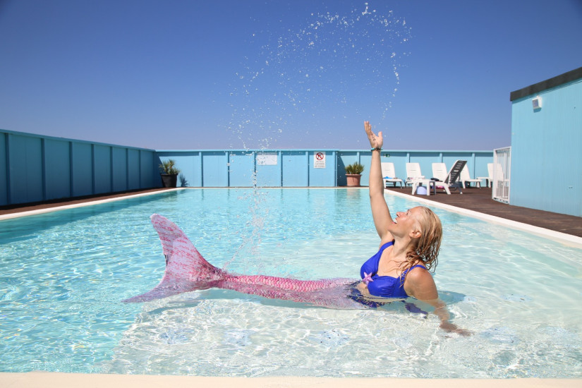 site.Hotel Elite Cattolica - Piscina-area acqua bassa